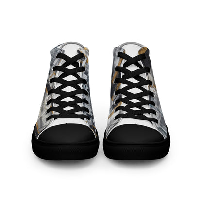 Men’s "Unpair" high top canvas shoes