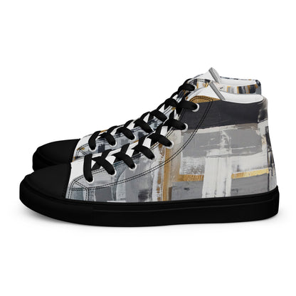 Men’s "Unpair" high top canvas shoes