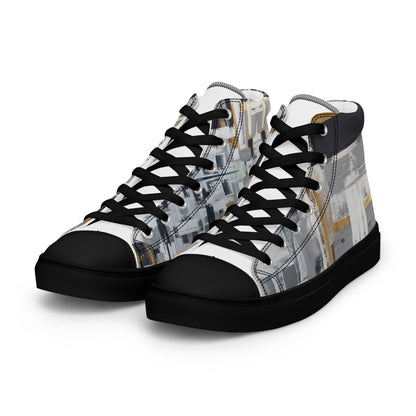 Men’s "Unpair" high top canvas shoes