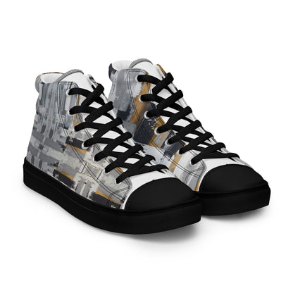 Men’s "Unpair" high top canvas shoes