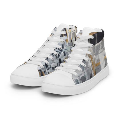 Men’s "Unpair" high top canvas shoes