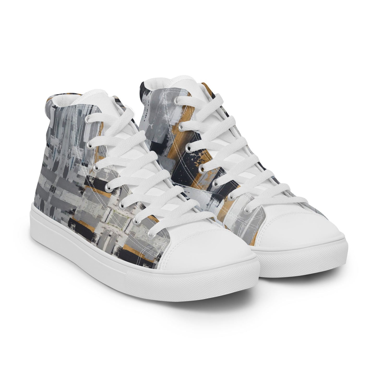 Men’s "Unpair" high top canvas shoes