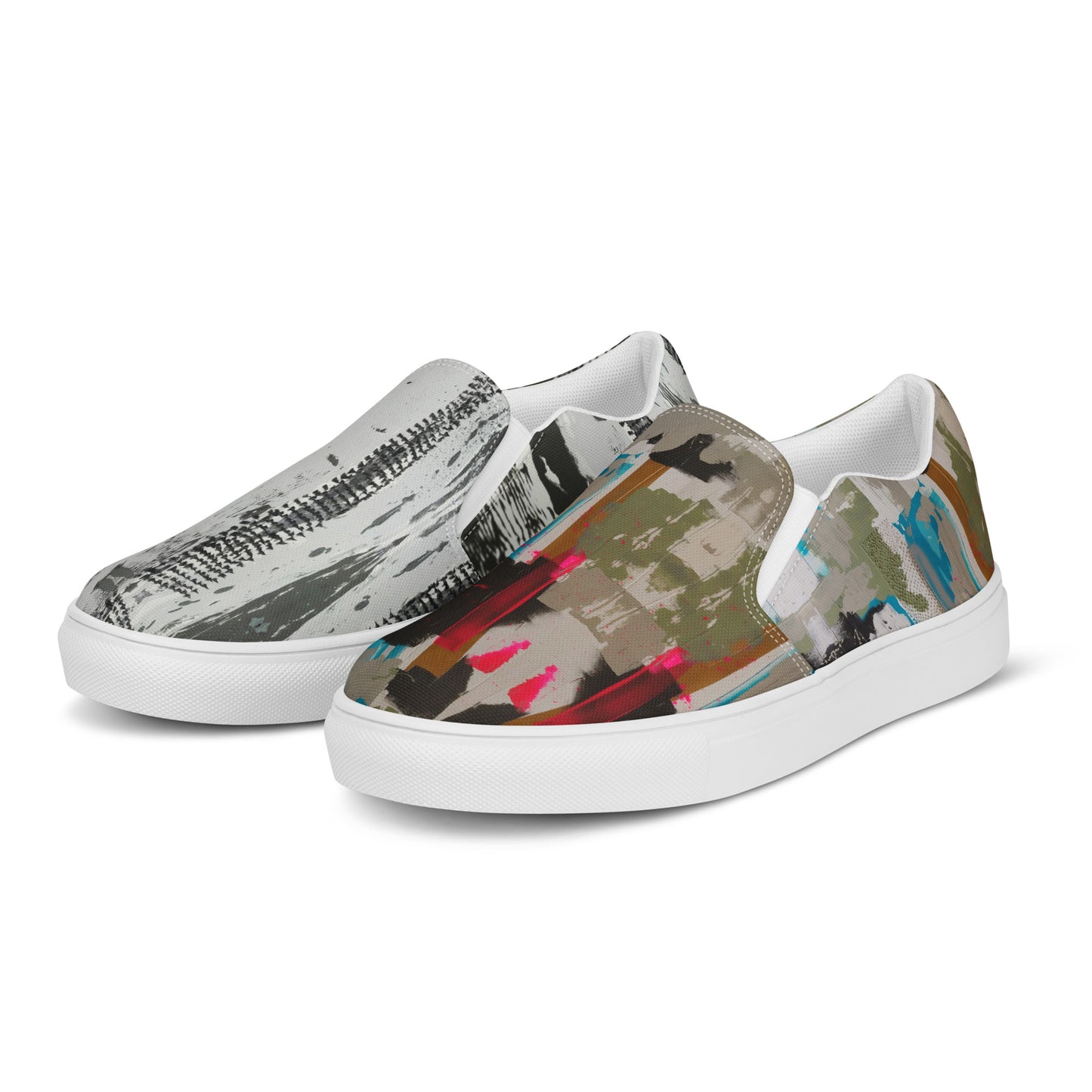 Men’s "Unpair" slip-on canvas shoes