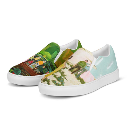 Women’s "Unpair" slip-on canvas shoes